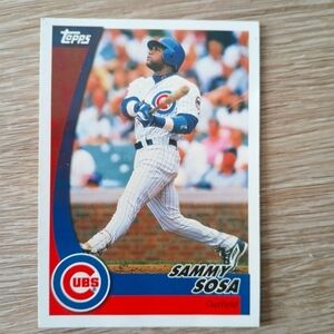 Sammy Sosa 2002 Topps #7 Post Cereal Baseball Card Chicago Cubs MLB